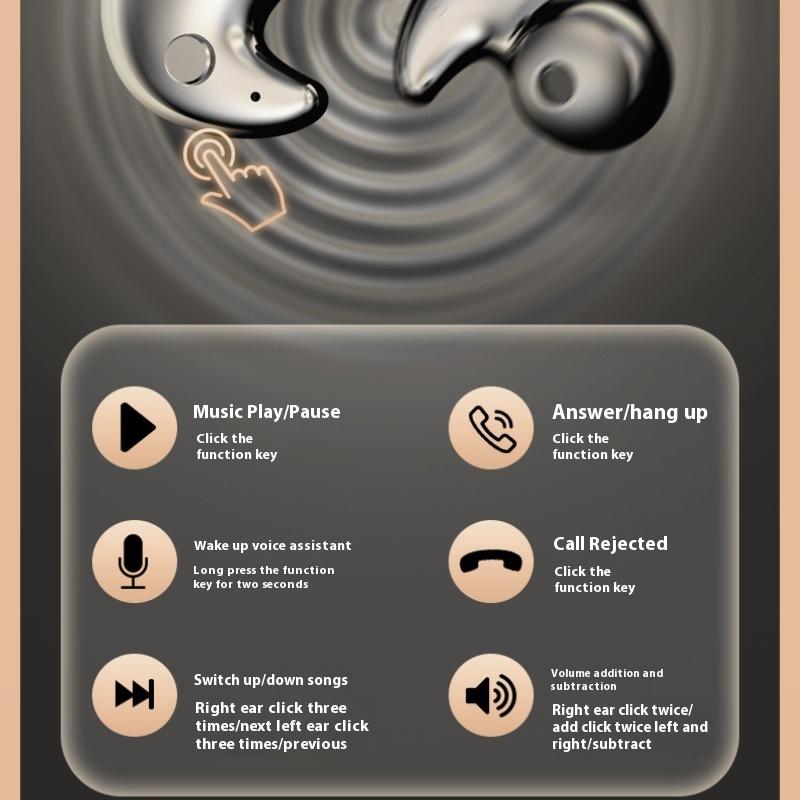 Y29 Беспроводные наушники для сна Ультратонкие спортивные наушники для сна с шумоподавлением