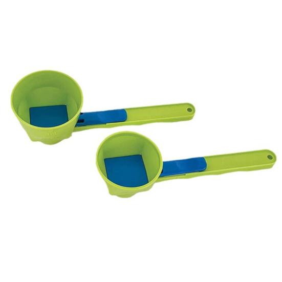 Мерная ложка-воронка для протеинового порошка, кулинарный ингредиент, длинная ручка, совок, кухонный инструмент для добавок