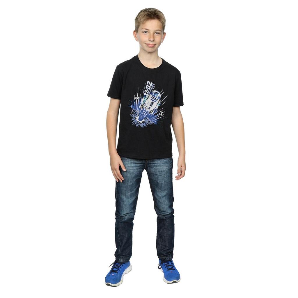 STAR WARS Boys R2-D2 Blast Off T-Shirt