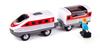Hape E3774 Runs On Limited Express Train Set 11 X 5 X 4 Cm Ages 3 and Up Wooden Play Toy Batteries!