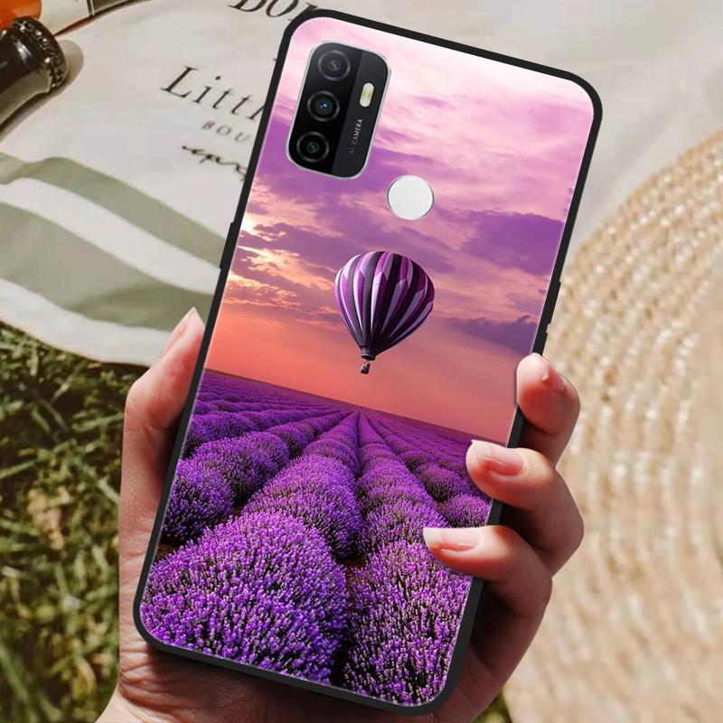 Чехол для OPPO A53S 2020 Кот Волк Расписной Силиконовый Мягкий Чехлы для Телефона для OPPO A53 A 53 Задняя Крышка Fundas Для OPPOA53 4G A 53S Para