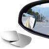 2 X Car Auxiliary Mirror, 360° Angle Adjustment, Wide Field of View, Blind Spot Elimination, Submirror