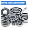 7-Piece Greasegun Needle Accessory Set, Including 5 Grease Needle Nozzles 1 Grease Needle Dispenser 1 Rubber Nipple