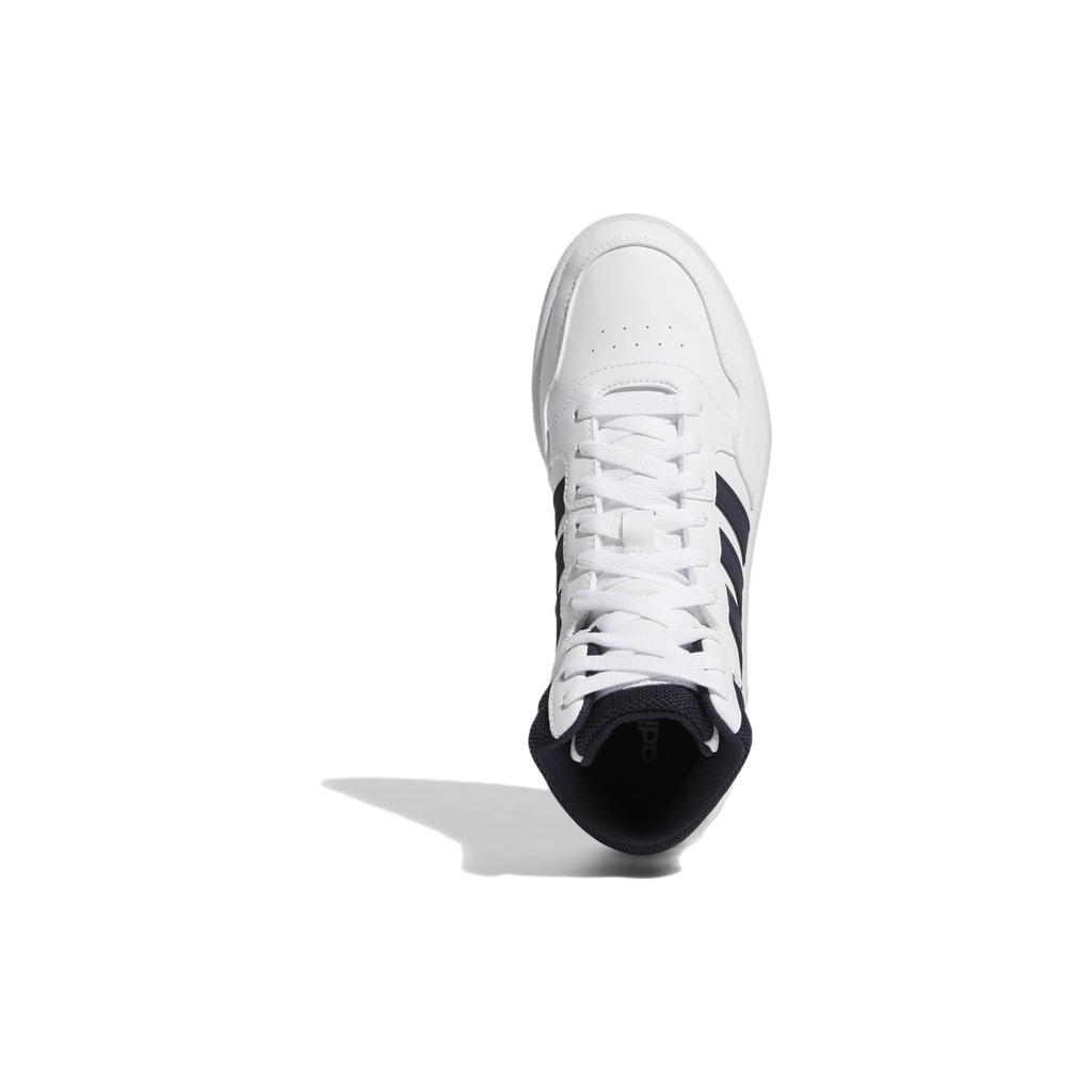 adidas Кроссовки Hoops 3.0 Mid Classic Cloud White Legend Ink Женские GW5455
