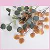 Apple Artificial Leaves Eucalyptus Robusta Smith For Wedding Decor Party