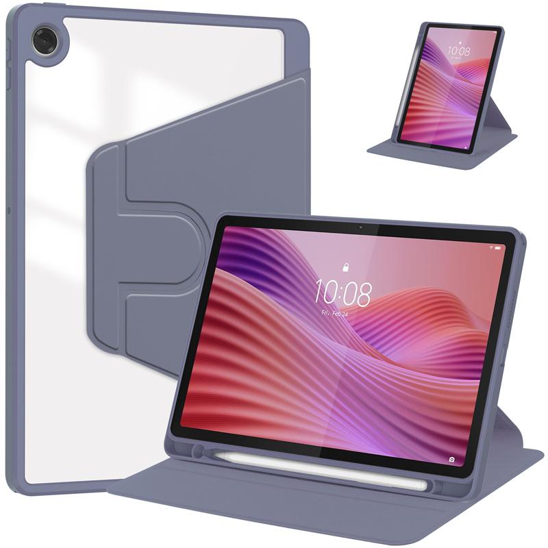 Чехол для Tab 10.1 с держателем для стилуса, вращающийся на 360°, жесткая подставка из акрила, чехол для Tab tb311fu tb311xu