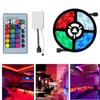 EU Plug LED Strip Light RGB 5M RGB 5050 SMD Flexible Lamp Tape With Remote Control For TV Backlight Party Decoration Atmosphere Light