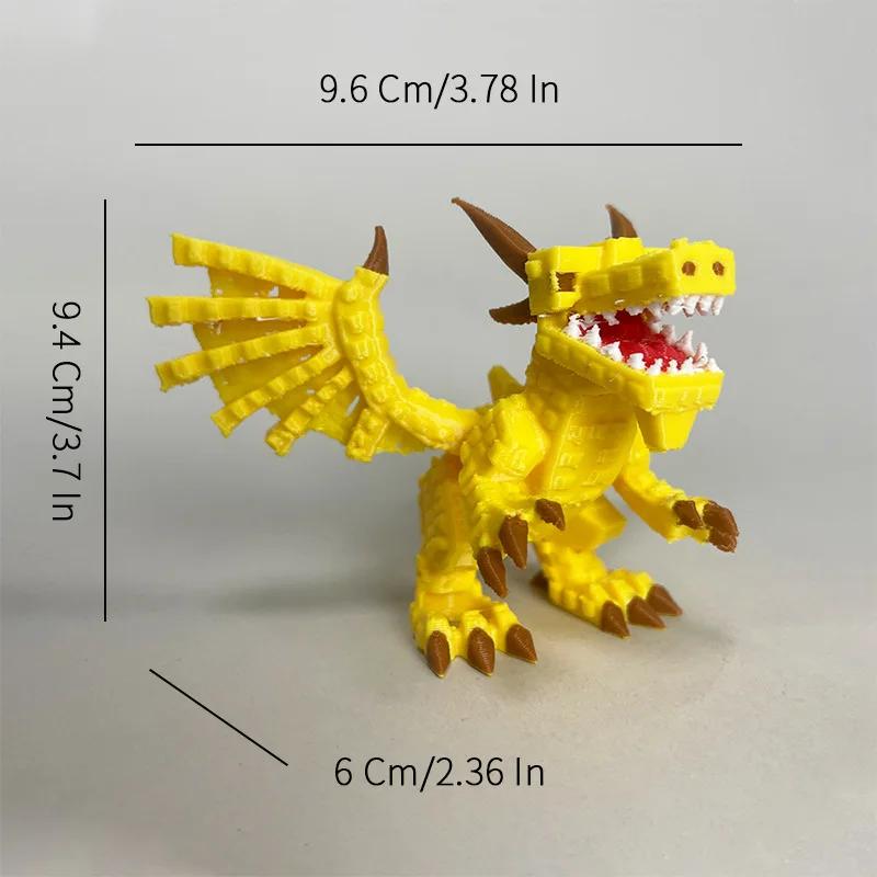 3D-печатные животные «Гниль мозга» Tralalelo Tralala Sharkbricks Подарок для детей Автомобиль Настольный домашний декор