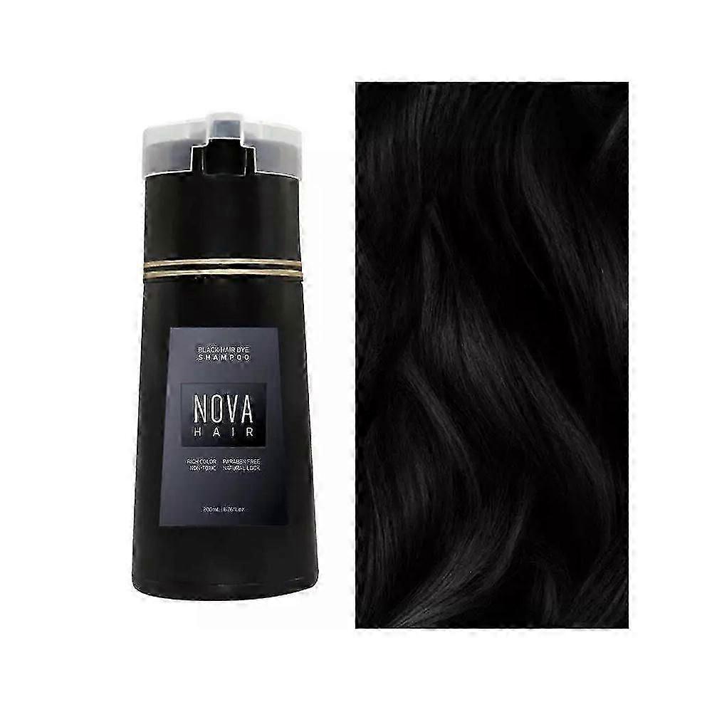 Nova Hair Dye Shampoo, Nova Hair Instant Dye Shampoo,Hair Color Shampoo for Hair