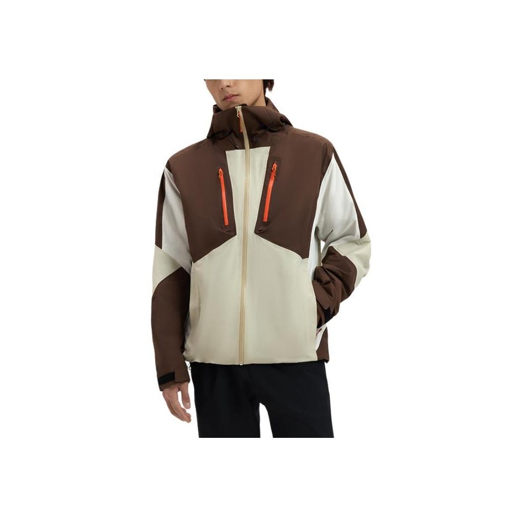 Under Armour Мужская уличная серия для активного отдыха, куртка свободного кроя с капюшоном и длинными рукавами, теплая, мужская куртка оливково-коричневого цвета 6005881-230