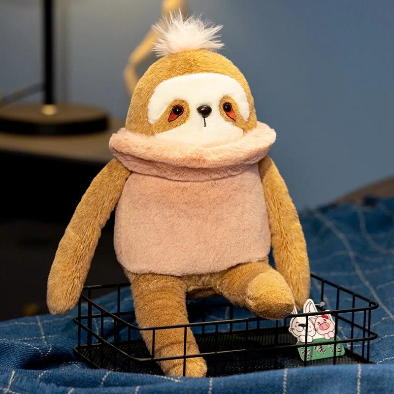 23 см плюшевое животное ленивый ленивец настоящие мягкие животные кукла игрушка подарки дети девочки домашний декор праздничные принадлежности