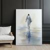 Jesus Walking On Water Jesus Walking On Water, 50X70 Cm, Unframed, Premium Canvas On Stretcher