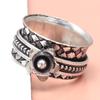 Silver Spinner Ring For Women Four Spinner Ring Fidget Silver Jewelry Ring"10"