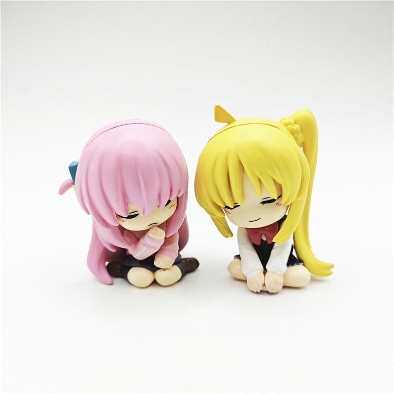Bocchi The Rock Blind Box Sleeping Series Gashapon Toys Hitori Gotoh Ikuyo Kita Nijika Ijichi Ryo Yamada Figure Model Toys