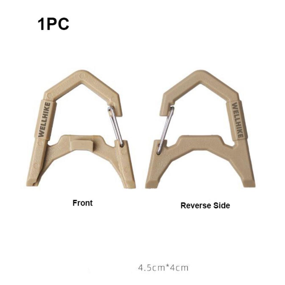 New ABS Outdoor Camping Hooks 4.5*4cm 4 Colors Tent GZ Light Hanger Outdoor Camping Buckle For Outdoor Camping Fishing Hiking