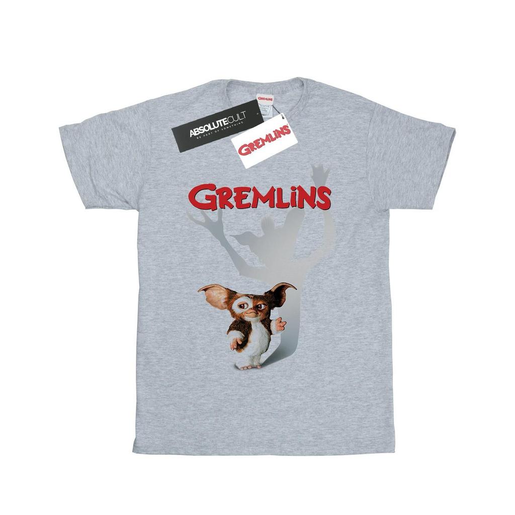Gremlins Womens/Ladies Gizmo Shadow Cotton Boyfriend T-Shirt
