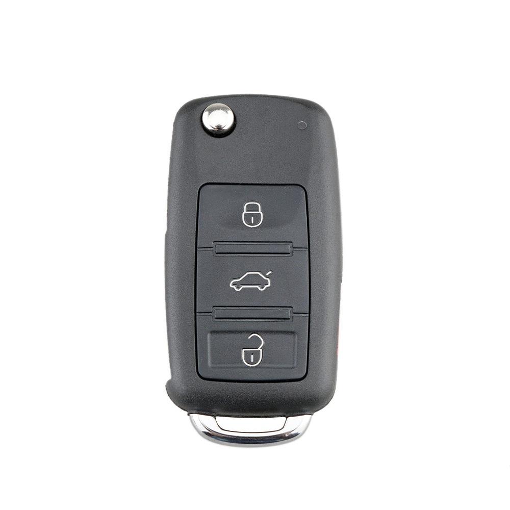 Shell Key Remote Control Volkswagen Seat Skoda 3 Buttons Golf, Passat Touran Polot Tiguan