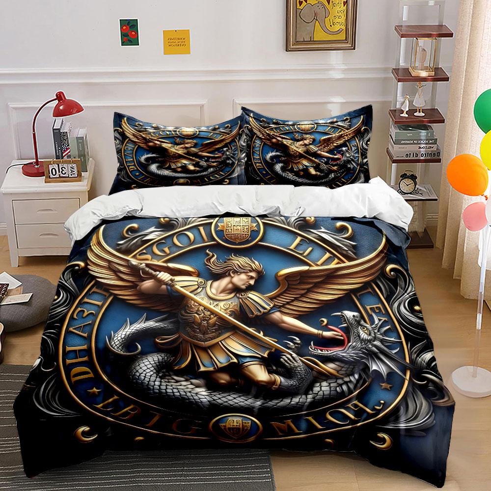 "Archangel Decor Set Wall Ornament" Multiple sizes kid's and adults' bedroom Exquisite 3PC bedding set, gift