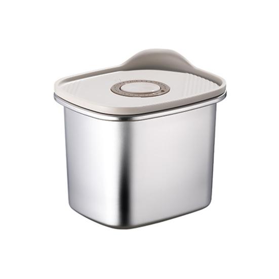 Удобное герметичное уплотнение сохраняет свежесть, нержавеющий контейнер для пищевых продуктов из нержавеющей стали, кухонные аксессуары, коробка для консервирования пищевых продуктов