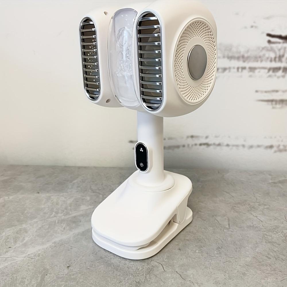 Двухъядерные студенческие общежития, столы, тихие офисы, столы, прикроватные вентиляторы с USB-зажимом, всестороннее вращение головы, подача воздуха, вентиляторы для зарядки