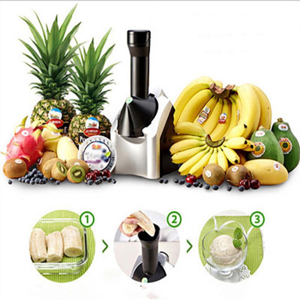 Frozen Dessert Maker Household Fruit Ice Cream Machine Healthy Dessert Fruit Soft Serve Maker