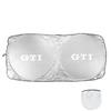 VW Valve Stems Caps Car Windshield Sun Shade Cover Blocks Rays Protector Auto Interiors For Volkswagen VW RLine R GTI Golf Amarok T zs7