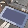 Soft Diatom Mud Absorbent Floor Mat Bathroom Non-slip Mat Toilet Door Quick Drying Decorative Foot Mat