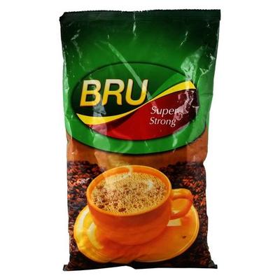 BRU Растворимый кофе - супер крепкий, пакетик 500 грамм - растворимый кофейный порошок