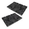 2Pcs Reptile Tank Backgrounds Snake Habitat Decoration Stone Aquarium Background for