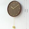 Wooden Mute Wall Clock Mute Digital Clock New Modern Minimalist Home Decoration Accessories Wall Hanging Pendulum Clock