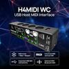 CME H4MIDI WC - Advanced USB Host MIDI Interface with Router, Filter, Mapper, Optional WIDI Bluetooth MIDI, and Standalone 9V Power Mode - Ideal for G