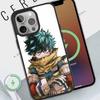 My H-Hero Academia D-Deku Phone Case For Magnetic Wireless Charge  Cover For iphone 16 15 14 13 12  11 Pro Max Plus Coque