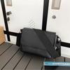 Rectangular Men Crossbody Bag PU Leather Shoulder Bag Fashion Women Messenger Bag  Camping