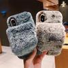 Warm Wrist Strap Case For Samsung S24 S23 S22 Ultra S20 Fe A15 A14 A24 A34 A54 A13 A23 A33 A53 A12 A32 A52/Redmi 12 13C 9 Note 12 Furry Fluffy Cover