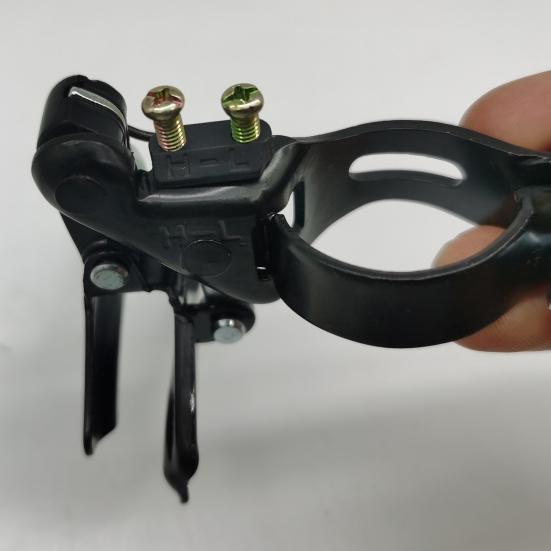 Universal Bike 3 Speed Change Front Derailleur Easy To Install MTB Mountain Bike Thumb Gear Shift Lever Bicycle Accessory