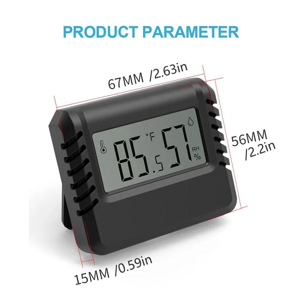 Большой экран термометр гигрометр гигрометр высокой четкости датчик комнаты