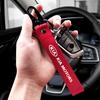 POZP2 New Fashion Metal Nylon Car Keychain Key Lanyard Car Decoration Accessories for Kia Rio Soul Seltos Forte K5 K3 Niro Sorento Sti