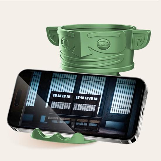 Подставка для карандашей Настольный органайзер Большая вместимость Креативная форма Многофункциональный Забавный держатель для кистей для макияжа Подставка для мобильного телефона