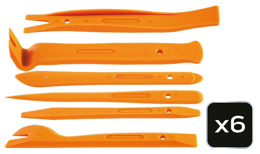 Upholstery puller set, 6 pcs.