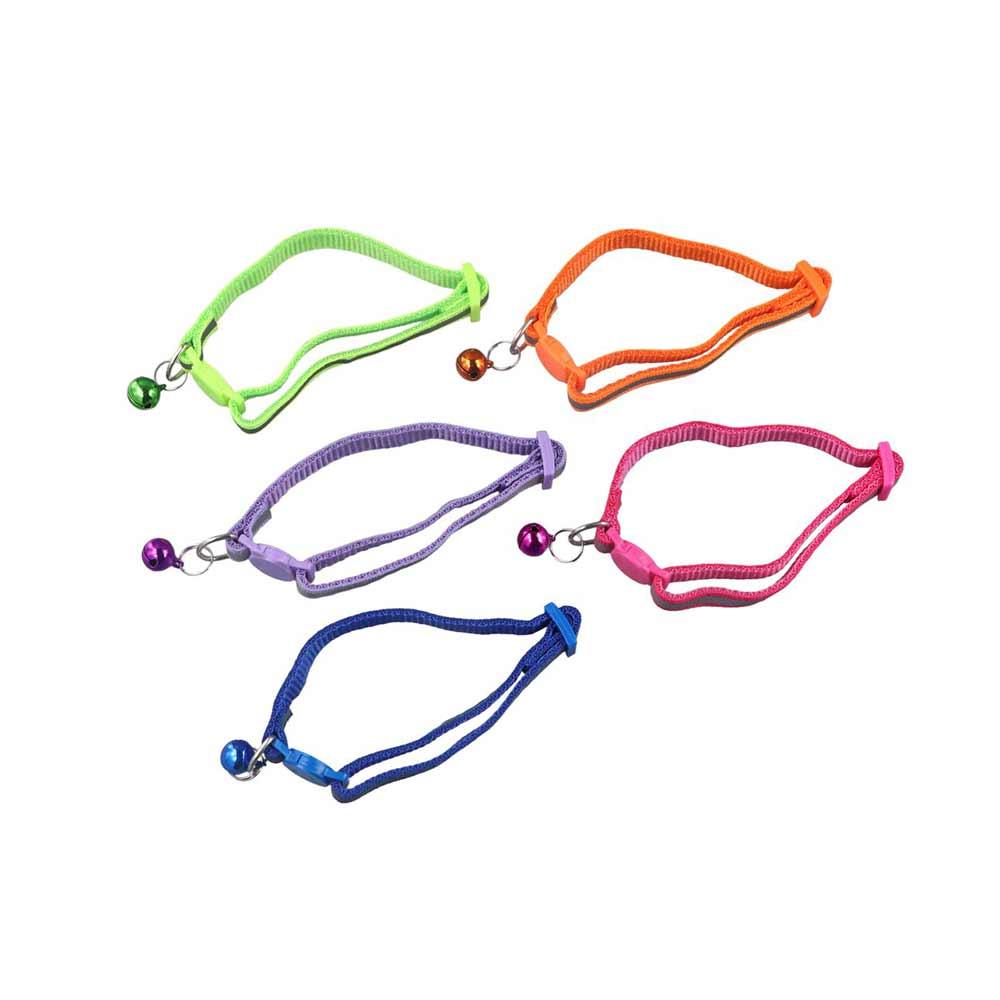 with Bells Reflective Adjustable Size Cat Neck Strap Pet Accessories Cat Collar Kitten Decor