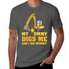 My Mummy Digs Me And I Dig Mummy TShirt Simple Casual Short Sleeve Cotton TShirt
