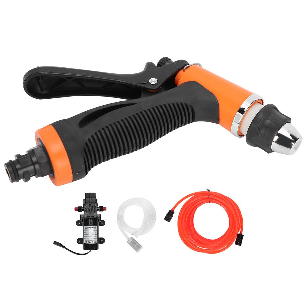 24 В 100 Вт Мойка высокого давления Водяной насос Распылитель Комплект Портативные аксессуары для автомойки автомобилей