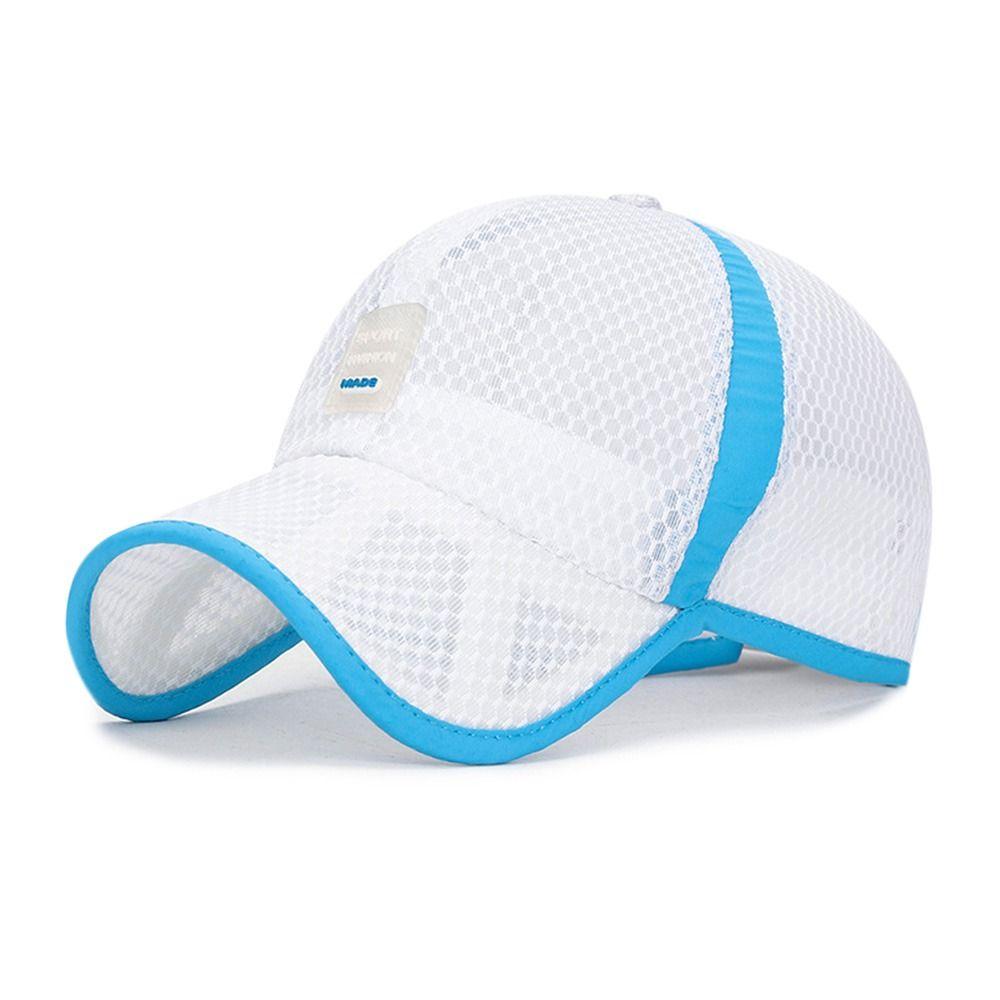 Adjustable Fashion Boys Girls Baseball Cap Sun Protection Caps Full Mesh Hats Summer Sunscreen Hats