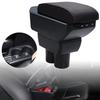 Armrest Console Box for Suzuki Jimny JB23 JB33 JB43 JB64 JB74 with USB Drink and Ashtray Port, Storage, Holder,