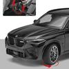 1:24 X5M Модель автомобиля для внедорожника Литой сплав Внедорожные транспортные средства Звук Свет Игрушка Двери открываются Для детей Подарки