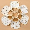 Cute Cotton Gauze Baby Bibs Bear Rainbow Print Infant Kids Burp Cloth Soft Newborn Feeding Saliva Towel Toddler Bib