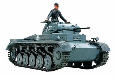 Tamiya Военная миниатюра, немецкий армейский танк Panzer II, французский фронт, пластиковая модель 35292 1/35 № 292 A~C