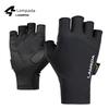 Lampada 2025 New Shock-Absorbing Anti-Slip Cycling Gloves Half-Finger 2066 Spring and Summer Men's and Women's Road Bike Equipment