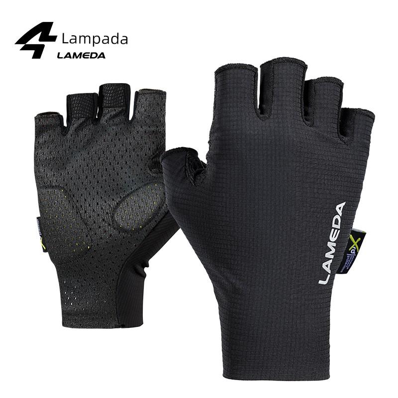 Lampada 2025 New Shock-Absorbing Anti-Slip Cycling Gloves Half-Finger 2066 Spring and Summer Men's and Women's Road Bike Equipment