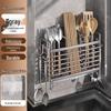 Wall-Mounted Kitchen Chopstick Drainer Rack